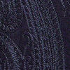 Glistening Dark Blue Satin Pocket Square